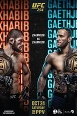 Póster de UFC 254: Khabib vs. Gaethje