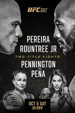 Póster de UFC 307: Pereira vs. Rountree Jr.