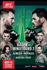 Póster de UFC Fight Night 100: Bader vs. Nogueira 2