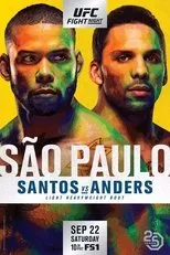 Póster de UFC Fight Night 137: Santos vs. Anders