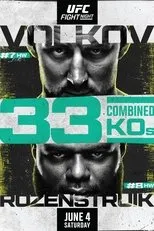 Póster de UFC Fight Night 207: Volkov vs. Rozenstruik