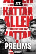 Póster de UFC Fight Night 213: Kattar vs. Allen