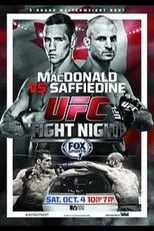 Póster de UFC Fight Night 54: MacDonald vs. Saffiedine