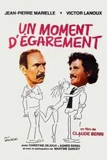 Póster de Un moment d'égarement