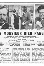 Póster de Un monsieur bien rangé