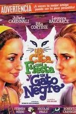 Póster de Una cita, una fiesta y un gato negro
