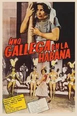 Póster de Una gallega en La Habana