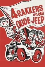 Póster de Vier Rakkers en Een Oude Jeep