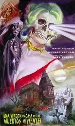 Póster de Virgen entre los muertos vivientes