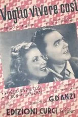 Póster de Voglio vivere cosi