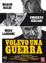 Póster de Volevo una guerra