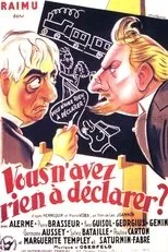 Póster de Vous n'avez rien à déclarer ?