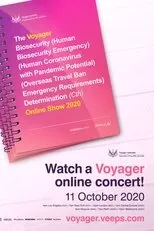 Póster de Voyager - Department of Synths and Riffs Online Live Show