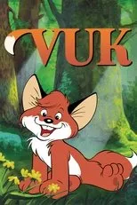 Póster de Vuk: un zorrito muy astuto
