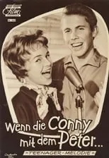 Póster de Wenn die Conny mit dem Peter