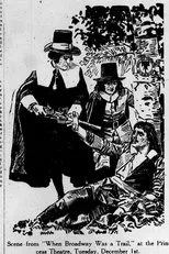 Póster de When Broadway Was a Trail