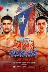 Póster de Xander Zayas vs. Patrick Teixeira