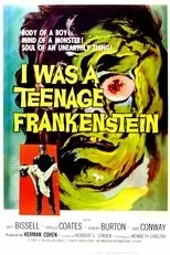 Póster de Yo fui un Frankenstein adolescente