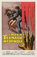 Póster de Yo fui un hombre lobo adolescente