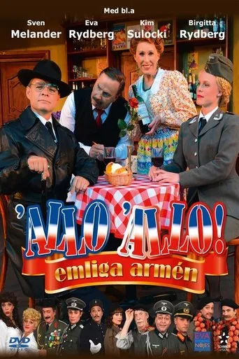 Póster de 'Allo 'allo emliga armén