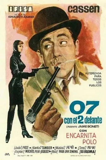 Póster de 07 con el 2 delante (Agente: Jaime Bonet)