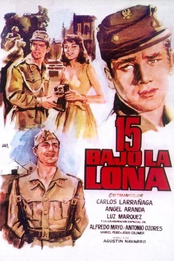 Póster de 15 bajo la lona