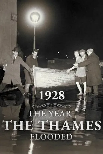 Póster de 1928: The Year the Thames Flooded