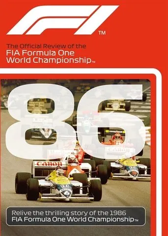 Póster de 1986 FIA Formula One World Championship Season Review