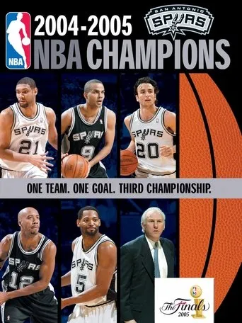 Póster de 2004-2005 NBA Champions - San Antonio Spurs