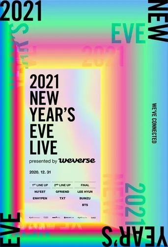 Póster de 2021 NEW YEAR’S EVE LIVE presented by Weverse