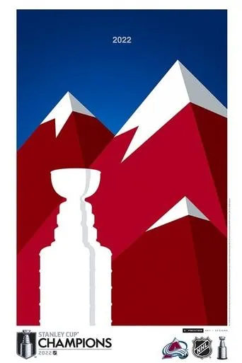 Póster de 2022 Stanley Cup Champion Film: Colorado Avalanche