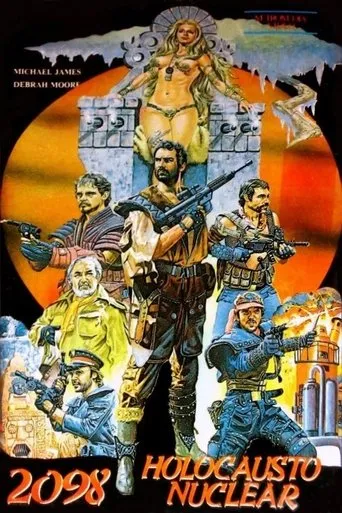 Póster de 2098 Holocausto Nuclear (1985) con Steve Rogers