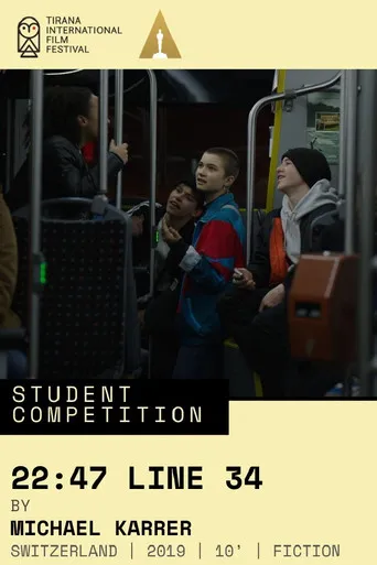 Póster de 22:47 Linie 34