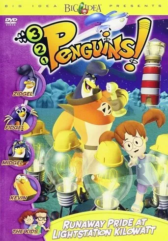 Póster de 3-2-1 Penguins!: Runaway Pride at Lightstation Kilowatt