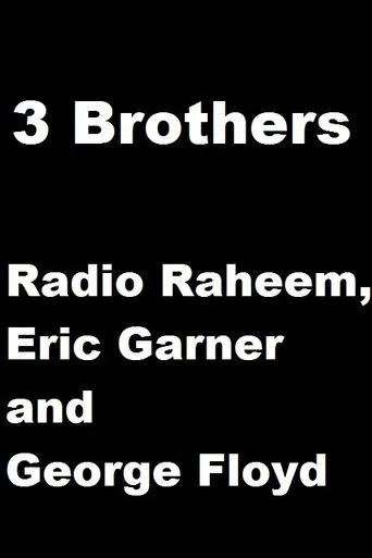 Póster de 3 Brothers - Radio Raheem, Eric Garner and George Floyd
