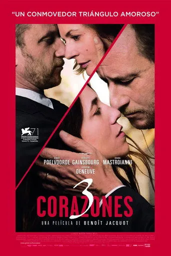 Póster de 3 corazones (2014) con Cédric Vieira como Le petit ami de Sophie