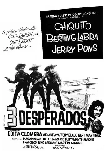 Póster de 3 Desperados
