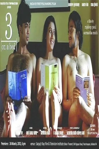 Póster de 3 On a Bed