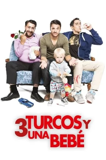 Póster de 3 Turcos y un bebé