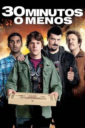 Póster de 30 minutos o menos (2011) con Michael Peña como Chango