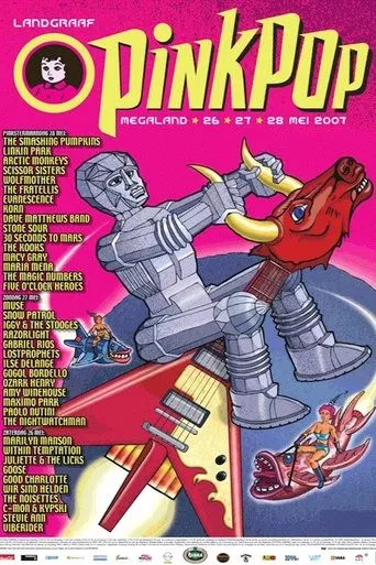 Póster de 30 Seconds To Mars: Pinkpop 2007
