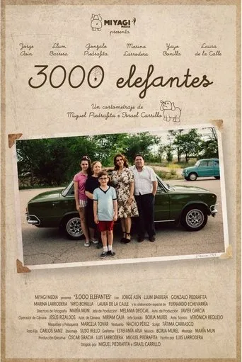 Póster de 3000 elefantes