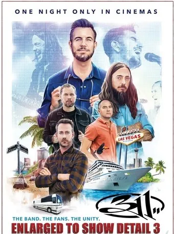 Póster de 311 Enlarged to Show Detail 3