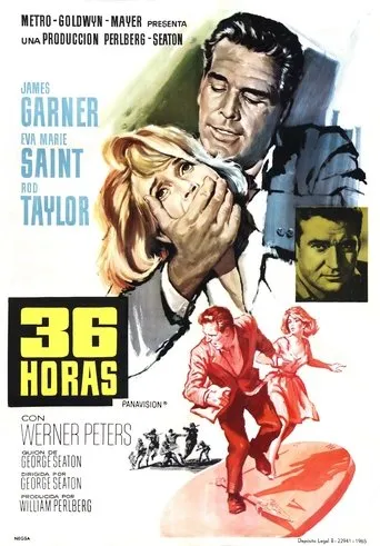 Póster de 36 Horas (1964) con Joe Di Reda como American Soldier
