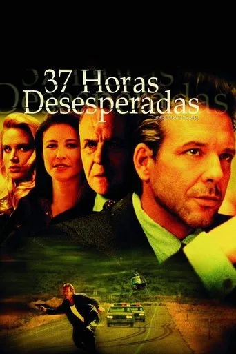 Póster de 37 horas desesperadas (1990) con Anthony Hopkins como Tim Cornell