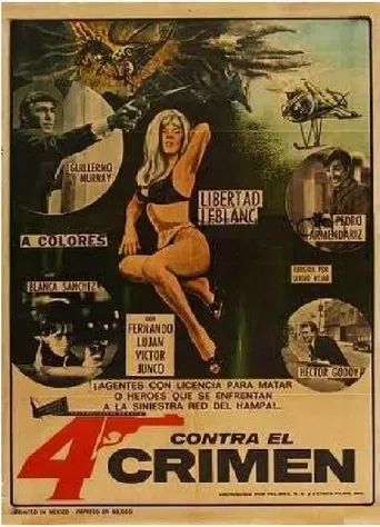 Póster de 4 Contra el Crimen