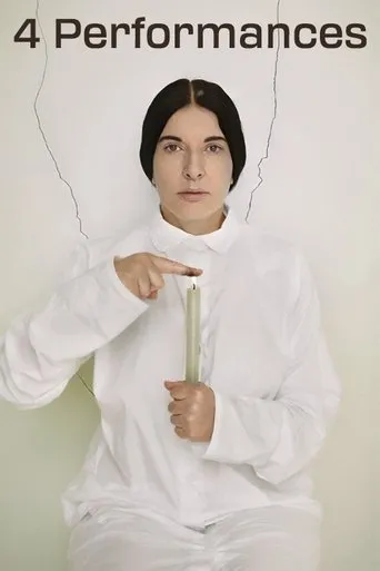 Póster de 4 Performances by Marina Abramovic 1975-1976