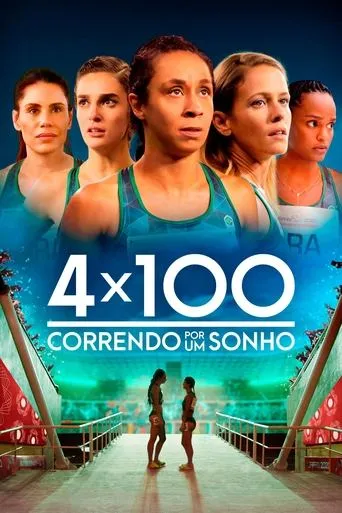 Póster de 4x100: Correndo por um Sonho