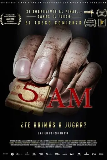 Póster de 5 A.M. Cinco ante los miedos