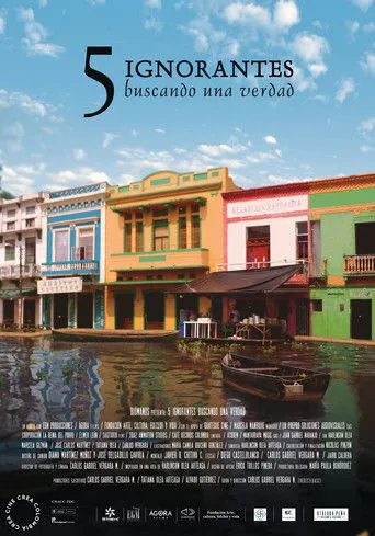 Póster de 5 Ignorantes buscando una verdad